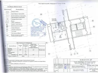 Как узаконили уже сделанную перепланировку: Кушелевская дорога, дом 3, корпус 2 (Калининский район СПб)