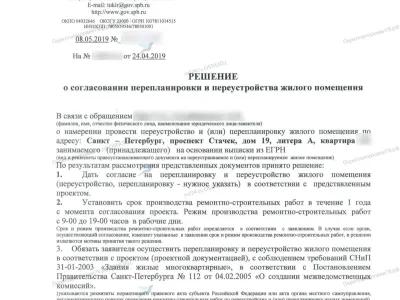 📌 Узаконивание перепланировки после ремонта: проспект Энергетиков, дом 35, корпус 4, литер А