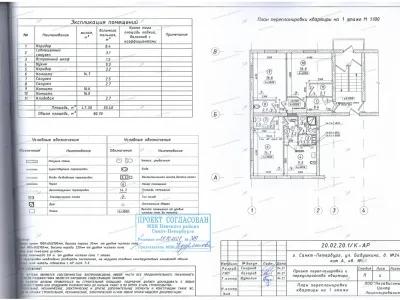 📌 Согласование перепланировки с организацией дополнительных санузлов: ул. Бабушкина, 24 (Невский район СПб)